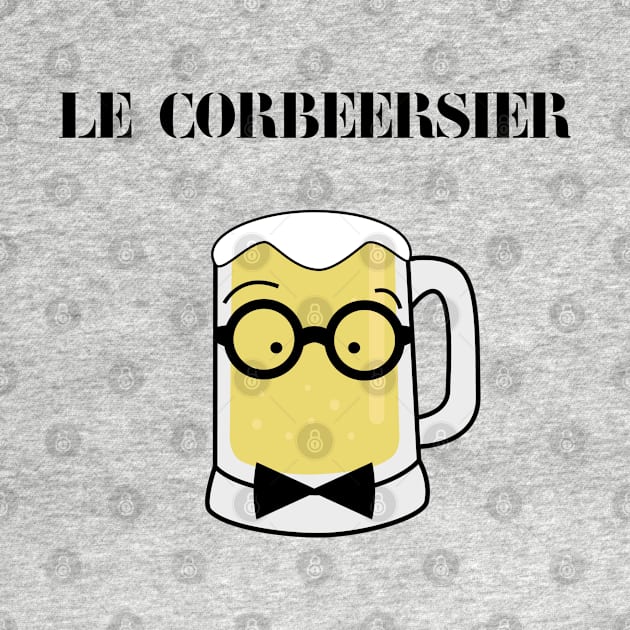 Le Corbusier beer by CharlieDF